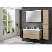 Fackelmann Spiegelschrank 100 cm "B.Perfekt" Ast-Eiche 5