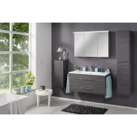 Fackelmann Spiegelschrank 100 cm "B.Perfekt" Dark Oak 5