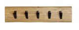 Haku Wandgarderobe Schwarz-Akazie