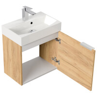 Gäste WC Raumspar-Waschplatz "Cubi 50 cm" Eic