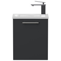 Gäste WC Raumspar-Waschplatz "Pieni 40 cm" Grafit 5