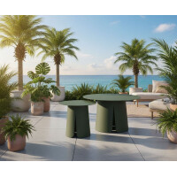 Lesli Living Beistelltisch 2er Set Oslo Green 4