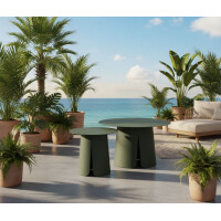 Lesli Living Beistelltisch 2er Set Oslo Green 7