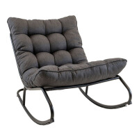 Lesli Living Schaukelsessel Zenzi Stone anthrazit/light-grey