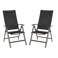 Lesli Living Hochlehner-Klappsessel 2er-Set Prego 5