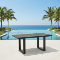 Lesli Living Loungetisch Murcia Negro 140x85cm 3
