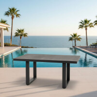 Lesli Living Loungetisch Murcia Negro 140x85cm 7