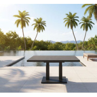 Lesli Living Hub-Loungetisch Murcia Negro 140x85x50/72cm 3