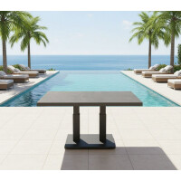 Lesli Living Hub-Loungetisch Murcia Negro 140x85x50/72cm 4
