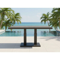 Lesli Living Hub-Loungetisch Murcia Negro 140x85x50/72cm 5