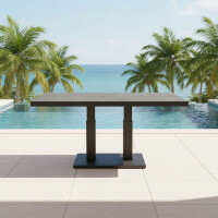 Lesli Living Hub-Loungetisch Murcia Negro 140x85x50/72cm 6