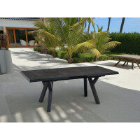 Lesli Living Auszieh-Diningtisch Murcia Negro 163/203x93cm 3