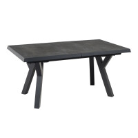 Lesli Living Auszieh-Diningtisch Murcia Negro 163/203x93cm 5