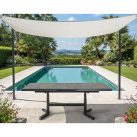 Lesli Living Hub-Ausziehtisch Murcia Negro 4
