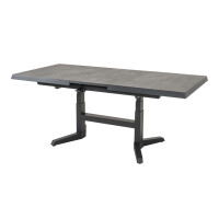 Lesli Living Hub-Ausziehtisch Murcia Negro 7
