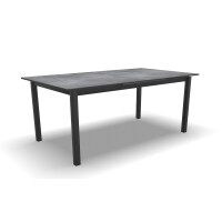 Lesli Living Auszieh-Diningtisch Lagos Negro 200/260x96 cm 4