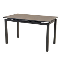 Lesli Living Auszieh-Diningtisch Lagos Negro 130/160x75 cm 6