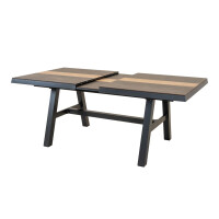 Lesli Living Auszieh-Diningtisch Brixton Negro 170/220x102cm