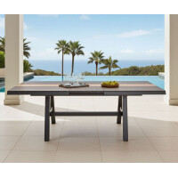 Lesli Living Auszieh-Diningtisch Brixton Negro 170/220x102cm