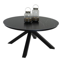 Lesli Living Diningtisch Portoro Negro ø158 cm 7