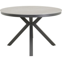 Lesli Living Diningtisch Davos Negro ø118 cm 6