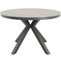 Lesli Living Diningtisch Davos Negro ø118 cm 7
