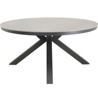 Lesli Living Diningtisch Davos Negro ø158 cm 5