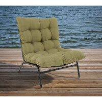 Lesli Living Relaxsessel Zenzi Olive anthrazit/olivgrün