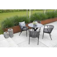 Lesli Living Diningtisch Crest ø 90 cm 6