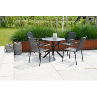 Lesli Living Diningtisch Crest ø 90 cm 7