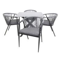 Lesli Living Diningtisch Crest 90x90 cm 4