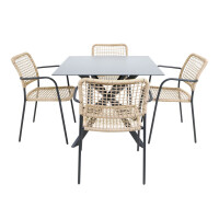 Lesli Living Diningtisch Crest 90x90 cm 7
