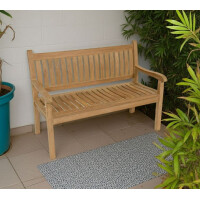 Lesli Living Teak Landhausbank Hastings 130 cm 3