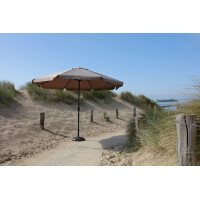 Lesli Living Sonnenschirm "Libra Taupe"  Ø 3,5 m mit UV-Schutz 30+ 3