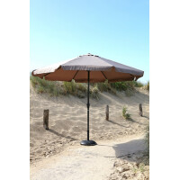 Lesli Living Sonnenschirm "Libra Taupe"  Ø 3,5 m mit UV-Schutz 30+ 7