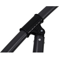Lesli Living Ampelschirm incl. Kreuzfuß-Ständer "Libra" Ecru  2,5x2,5m 6
