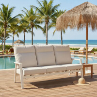 Lesli Living 3er Loungesofa "Ohio Crema" beige 4