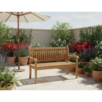 Lesli Living Landhausbank Hastings 180 cm Teak 3