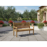 Lesli Living Landhausbank Hastings 180 cm Teak 5