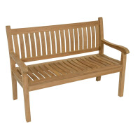 Lesli Living Landhausbank Hastings 180 cm Teak 6