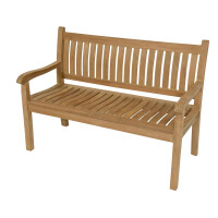 Lesli Living Landhausbank Hastings 180 cm Teak 7