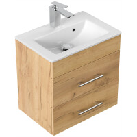 Badmöbel Waschplatz Breite: 50 cm "Portus 500 Slim