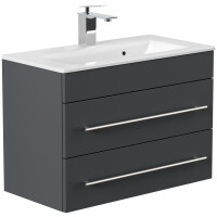 Badmöbel Waschplatz "Portus 700 SlimLine" 70 cm Grafit