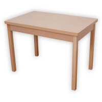 Auszugs-Esszimmertisch, Buche-Nachbildung 104-164 cm 2