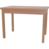 Auszugs-Esszimmertisch, Buche-Nachbildung 104-164 cm 5