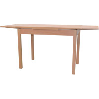Auszugs-Esszimmertisch, Buche-Nachbildung 104-164 cm 6