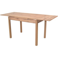 Auszugs-Esszimmertisch, Eiche-Nachbildung 104-164 cm 1