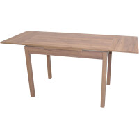Auszugs-Esszimmertisch, Eiche-Nachbildung 104-164 cm 7