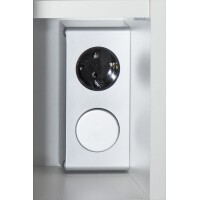 Badezimmer Spiegelschrank 3-türig/ LED-Beleuchtung/  We