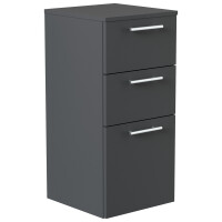 Badezimmer Midischrank Grafit 75cm gallery